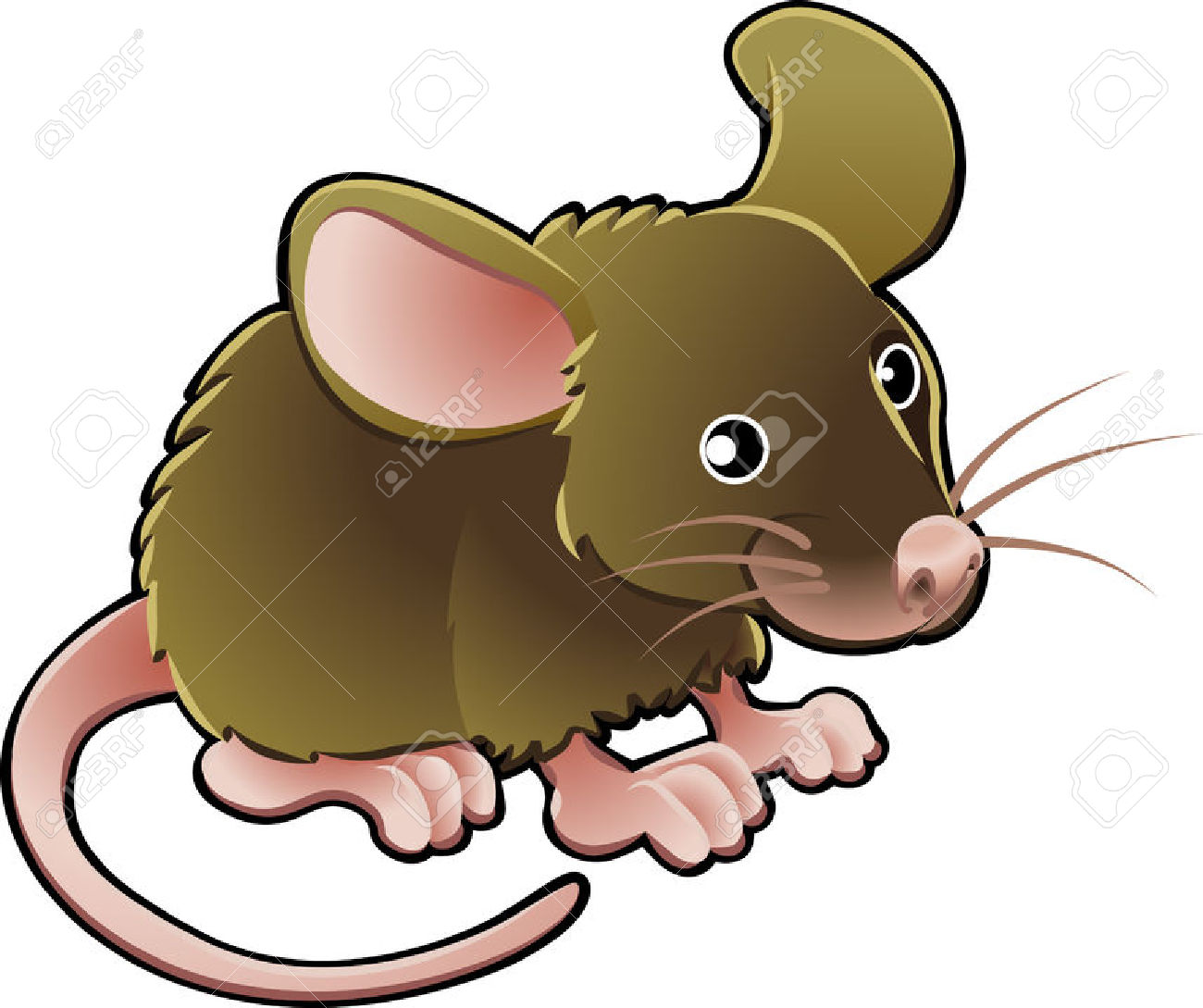 1300x1089 Rat Clipart Brown Mouse
