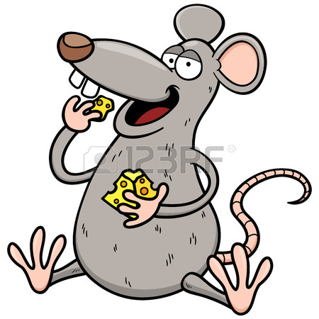 450x450 Vector Illustration Of Cartoon Rat Royalty Free Cliparts, Vectors