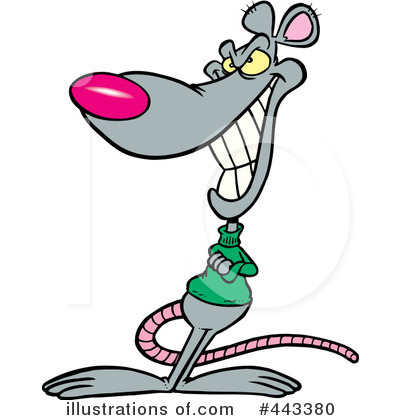 400x420 Rat Clipart