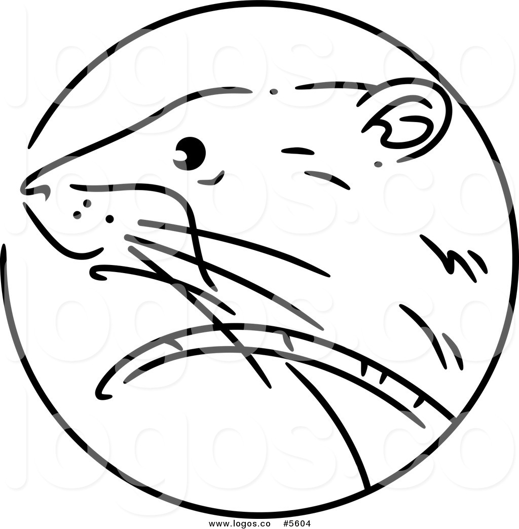 1024x1044 Royalty Free Vector Of A Logo Of A Black And White Chinese Zodiac