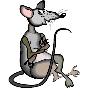 300x300 Mean Rat Clipart 2
