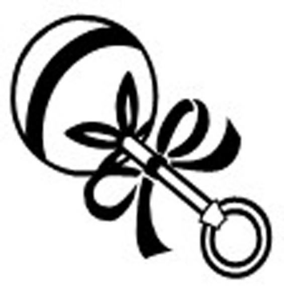 565x600 Free Baby Rattle Clipart