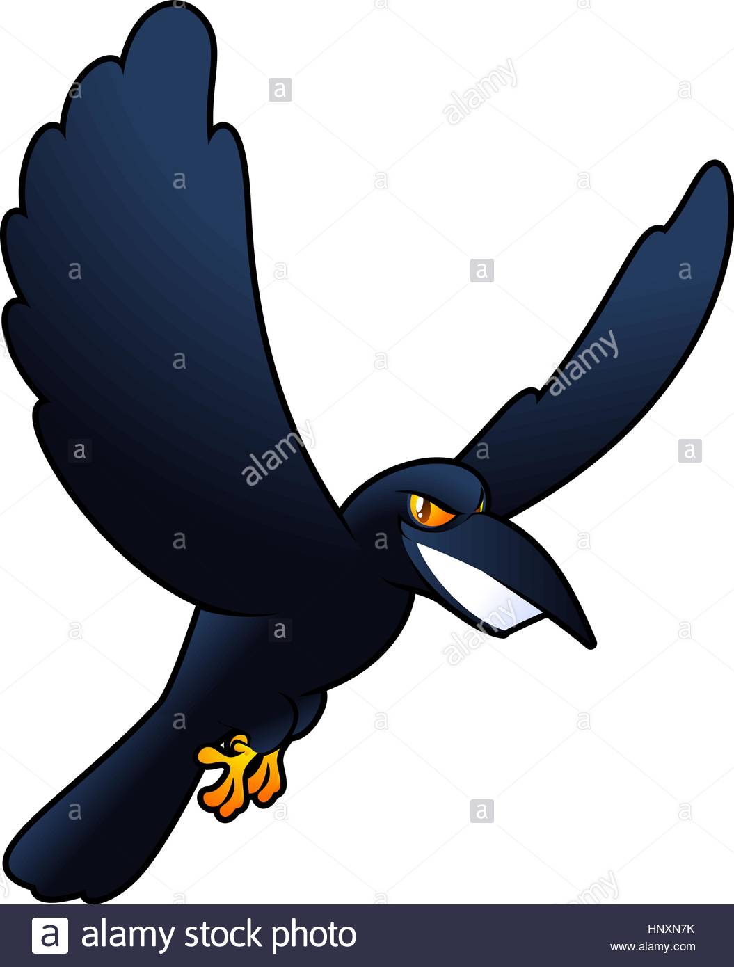 1055x1390 Crow Raven Black Bird Flying Away From Electric Cable Line Stock