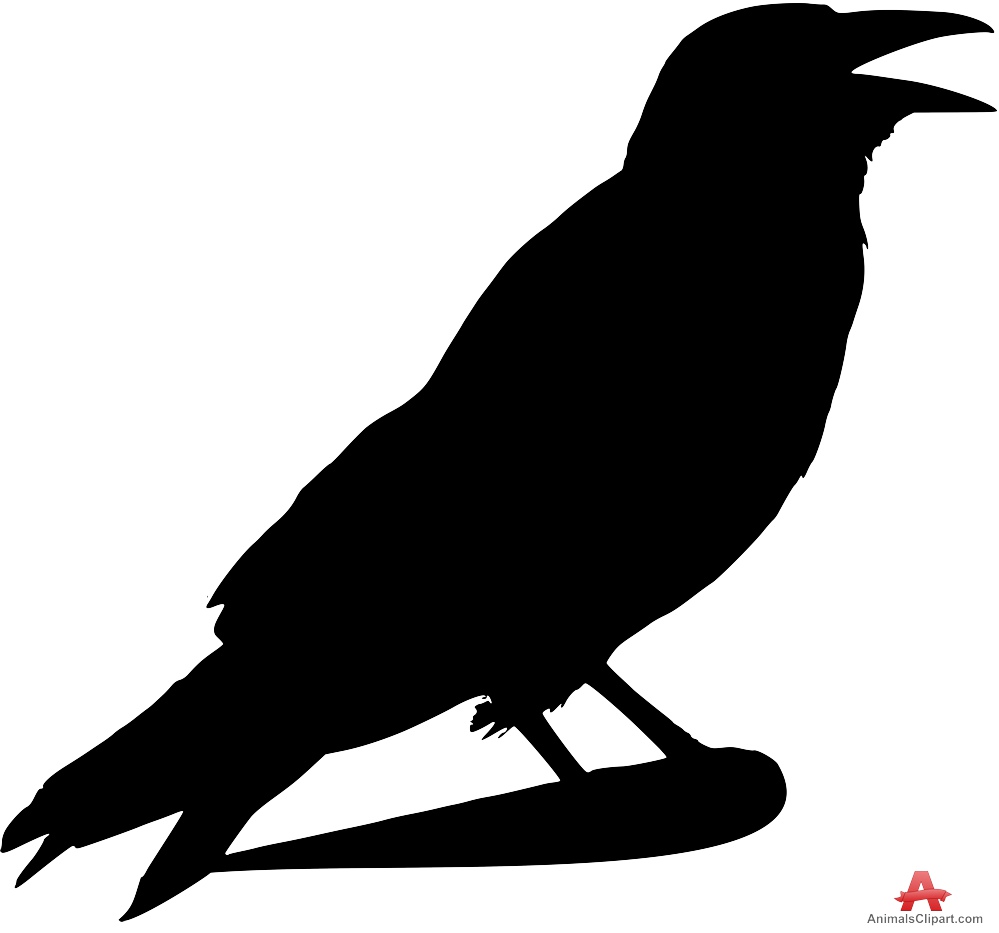 999x933 Raven Clipart Silhouette