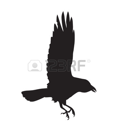 405x450 Raven Clip Art