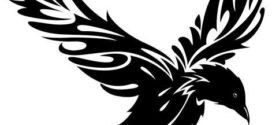 272x125 Raven Clip Art