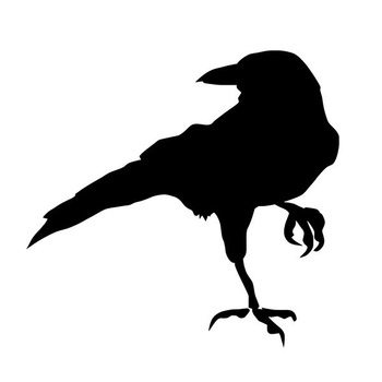 350x350 Blackbird Clipart Raven