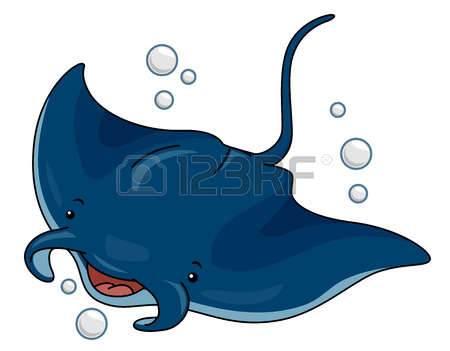 450x351 Manta Ray Clipart