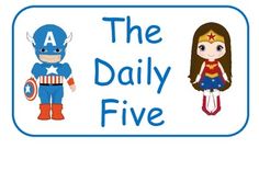 236x177 Superhero Daily 5 Rotation Chart Reading Ideas