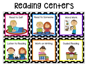 350x263 Reading And Math Center Rotation Cards (Editable) By Tickled Pink