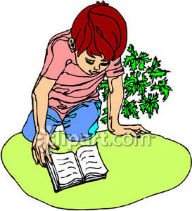 273x300 Reading A Book Clip Art