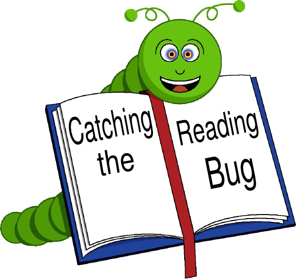 600x563 Catching The Reading Bug Clip Art