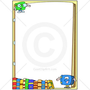 300x300 Reading Borders Clip Art Clipart