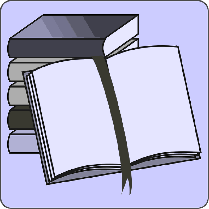 800x800 Student, Icon, Open, Reading, Cartoon, Border, Free