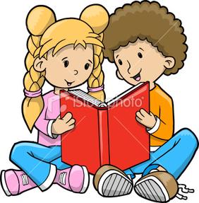 282x287 Clipart Buddy Reading