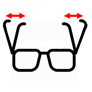 300x300 Blue Rbb Pocket Clip Tube Prescription Reading Glasses.