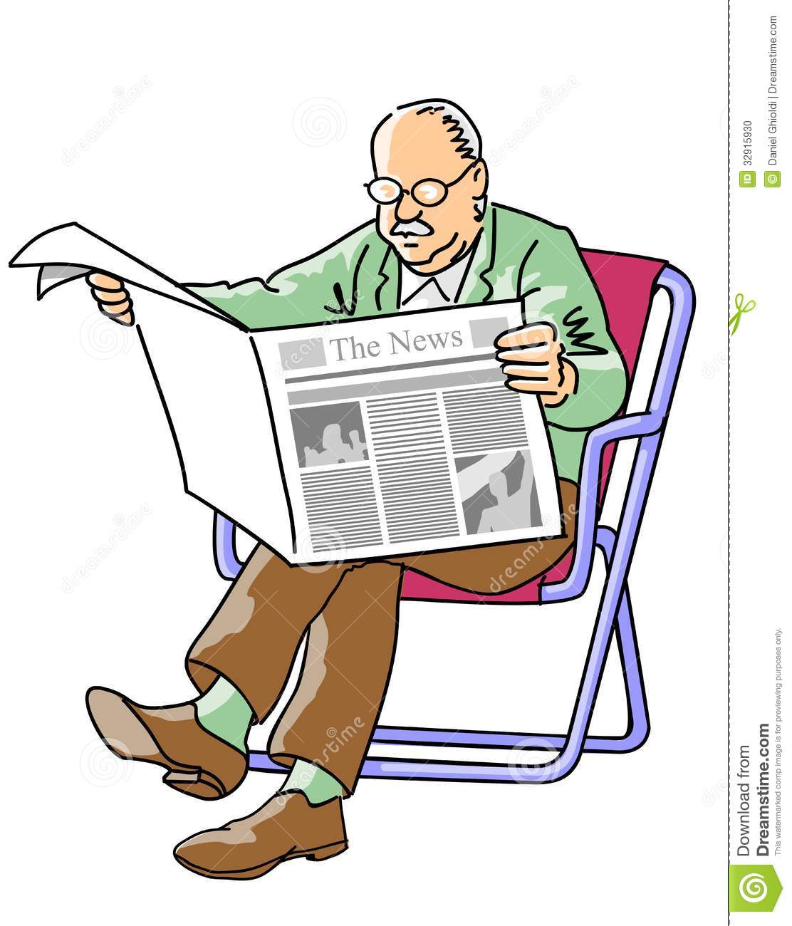 1112x1300 Reading Newspaper Clipart 101 Clip Art