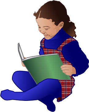 290x362 Pictures Of Children Reading Clipart Panda