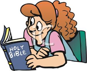 300x246 Reading Bible Clipart 101 Clip Art
