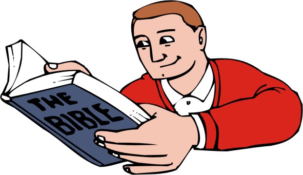 591x341 Christ Clipart Bible Reading