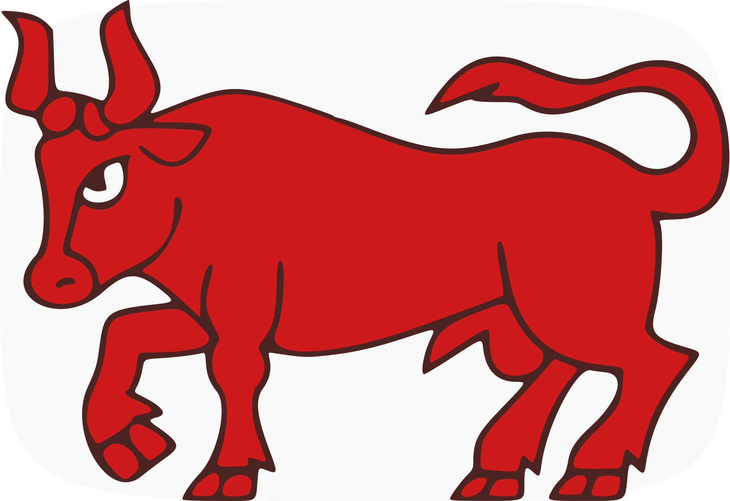 2400x1648 Bull Clipart Real Animal