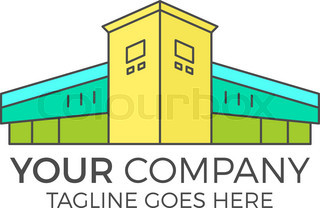 320x208 Vector Modern House Logo Design, Real Estate Icon Suitable