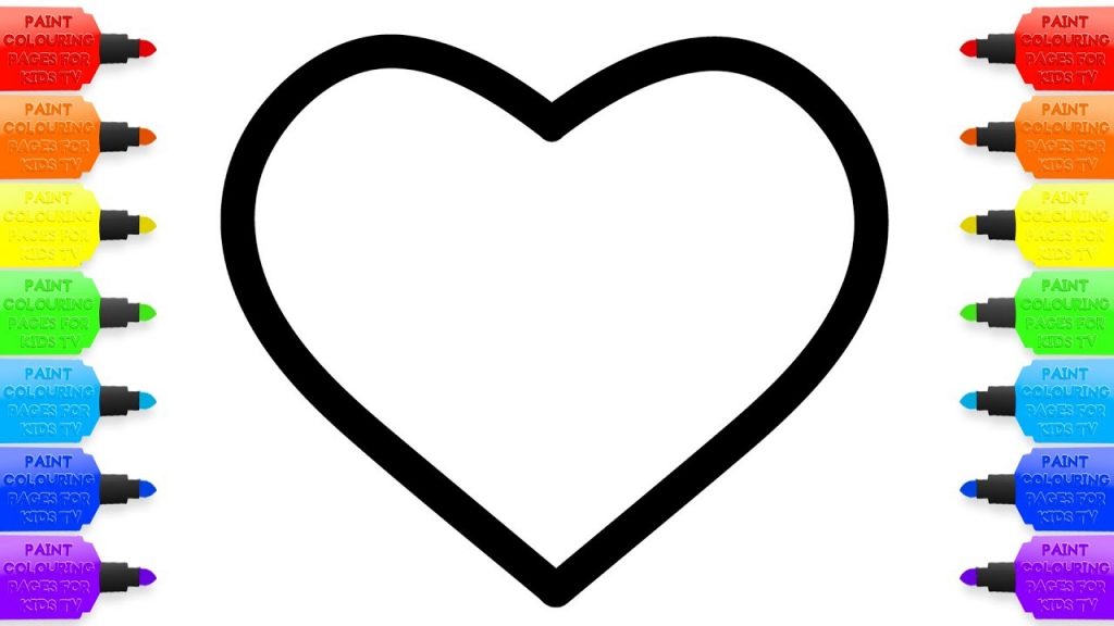 1024x576 Valentine ~ Lovely Heart Drawing Fantastic Photo Ideas Valentine