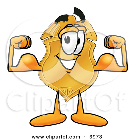 450x470 Flexing Arm Clipart