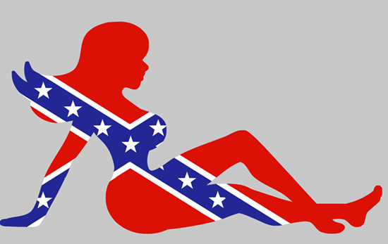 550x347 Right Rebel Confederate Flag Sticker American Method