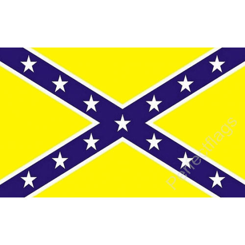 500x500 Rebel Yellow Flag Us Confederate Flag