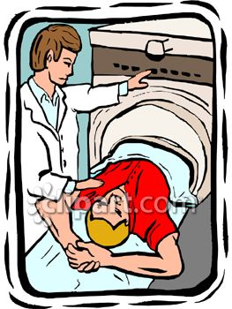 263x350 A Man Receiving A Catscan