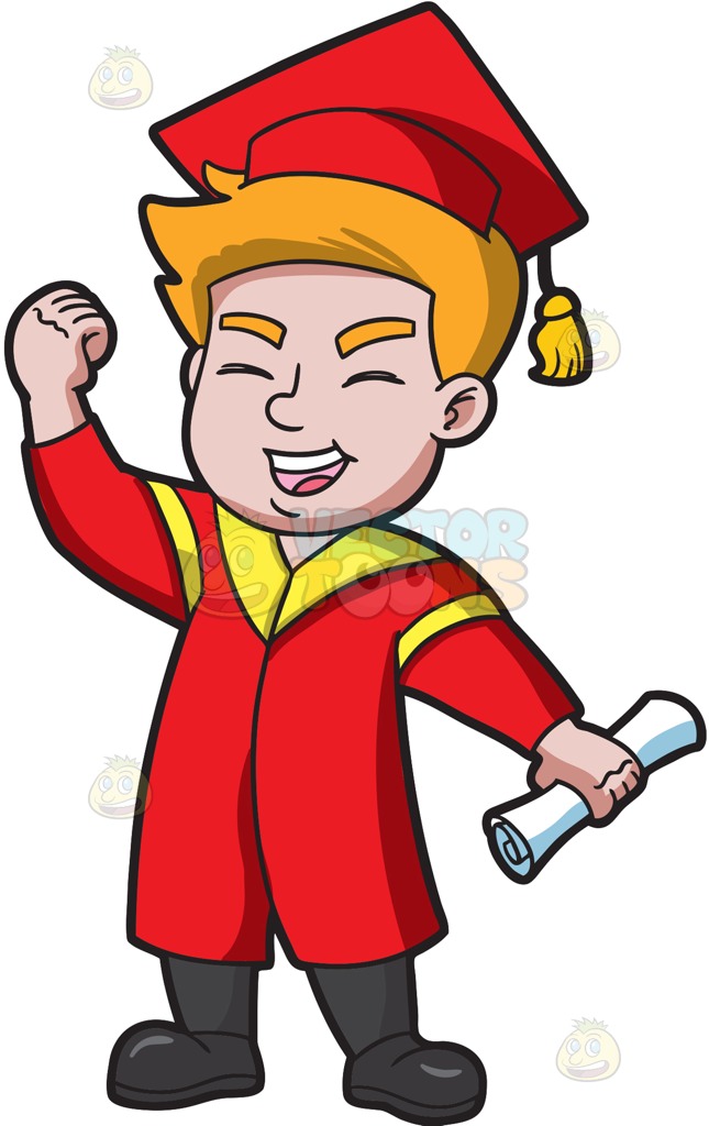 645x1024 A Young Man Receiving His New School Degree