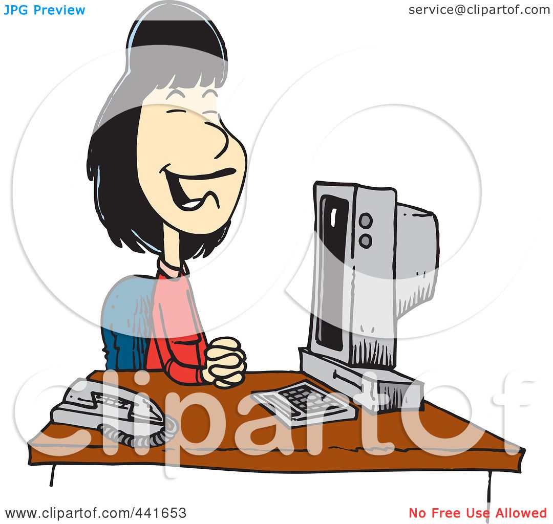 1080x1024 Royalty Free (Rf) Clip Art Illustration Of A Cartoon Pleasant