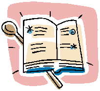 205x186 Recipe Book Clipart