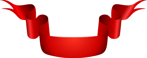600x240 Ribbon Clip Art