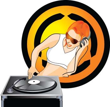 350x342 Disc Jockey Clipart Free