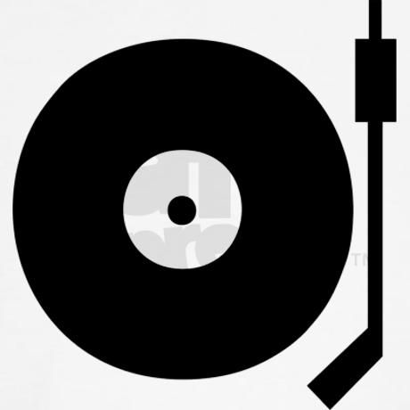 460x460 Record Player Clipart Old School