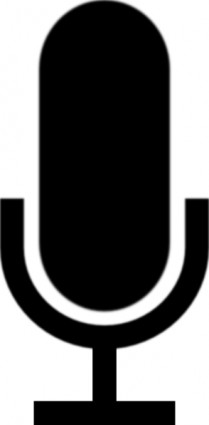 209x425 Microphone Icon Vector Clipart Panda