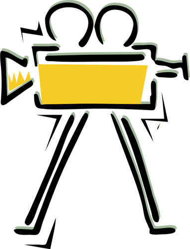 383x500 Movie Camera Recording Sign Vector Image Public Domain Vectors