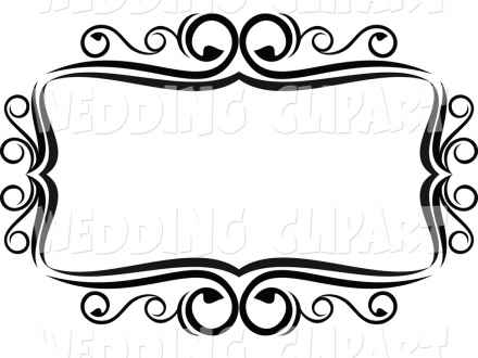 440x330 Flower Border Design Frame, Rectangular Garden Design Flower