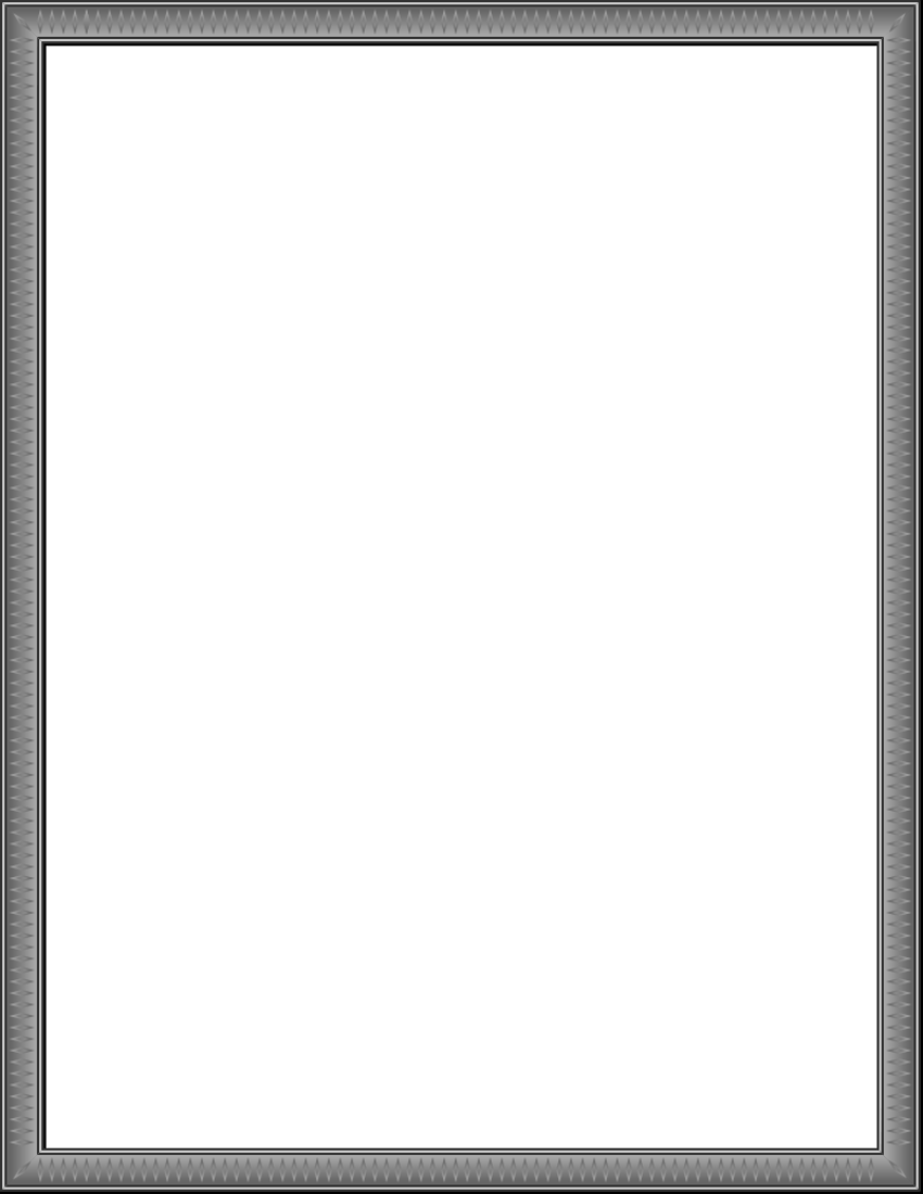 850x1100 Frame Clipart Rectangle