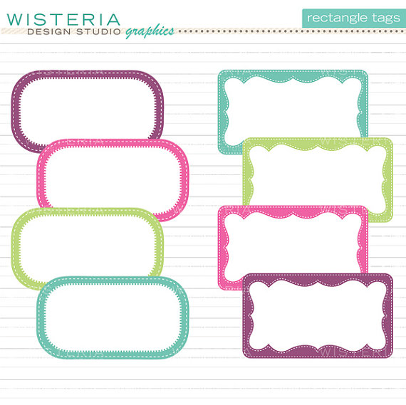 570x569 Fancy Rectangle Clip Art
