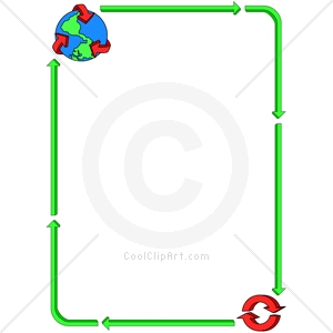 300x300 Recycling Borders Clip Art