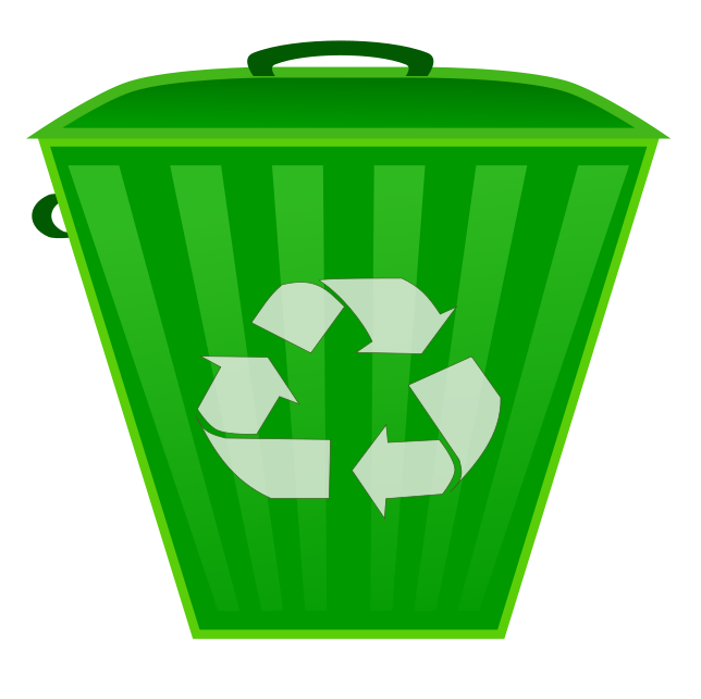 644x643 Recycle Bin Clip Art Image
