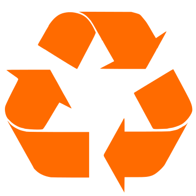 400x400 Recycle Orange