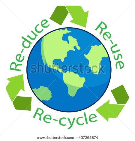 450x470 Reuse Recycle Earth Clipart