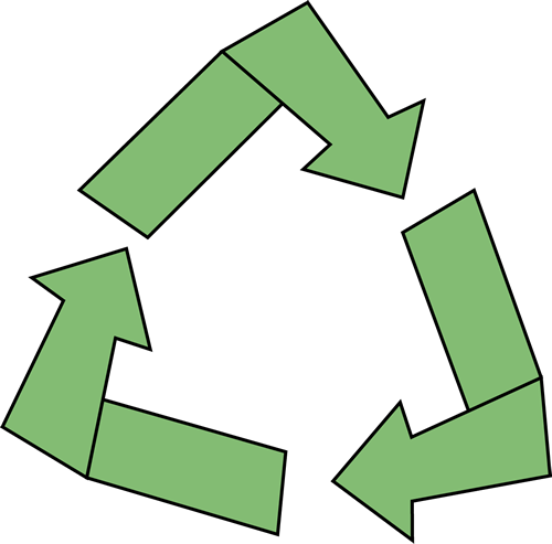 500x493 Recycle Symbol Clip Art