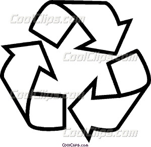 300x291 Recycle Symbol Vector Clip Art