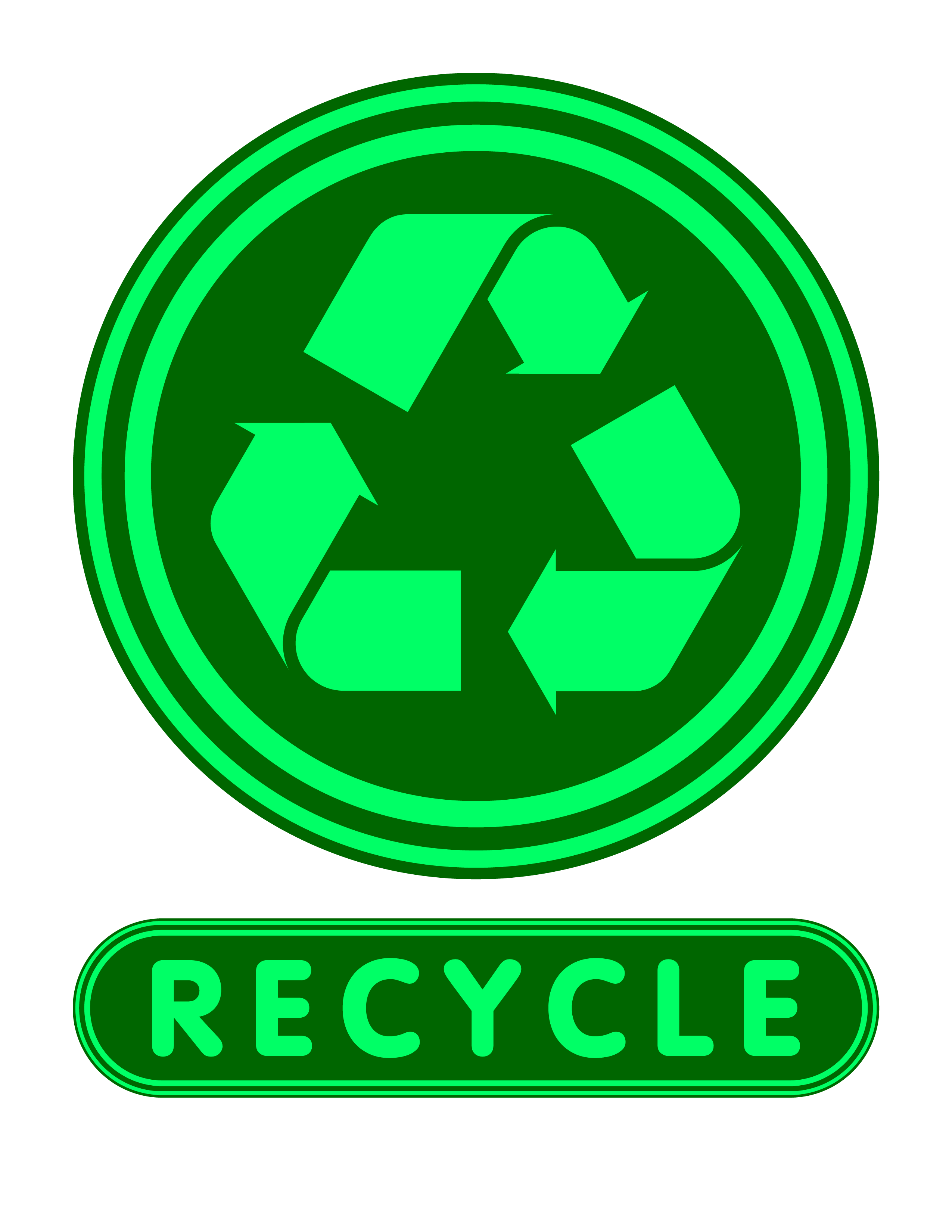 2550x3300 Image Of Recycle Symbol Clipart Best Slide=2