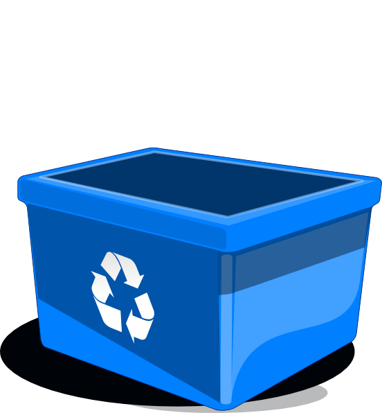 552x596 Recycle Bin Png, Svg Clip Art For Web